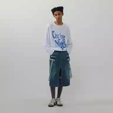 CONP Satin Bow Skirt