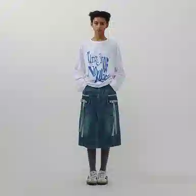 CONP Satin Bow Skirt