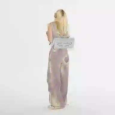 CONP Tai Chi Foldover Backpack Silver