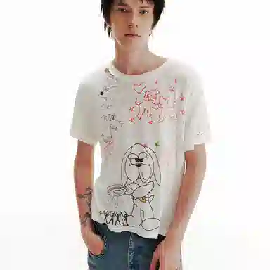 CONP SS24 Security Guard Puppy Doodle T-shirtT