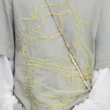 CONP Conch Embroidery Long T-shirt T