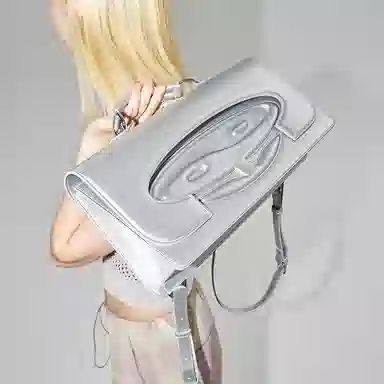 CONP Tai Chi Foldover Backpack Silver