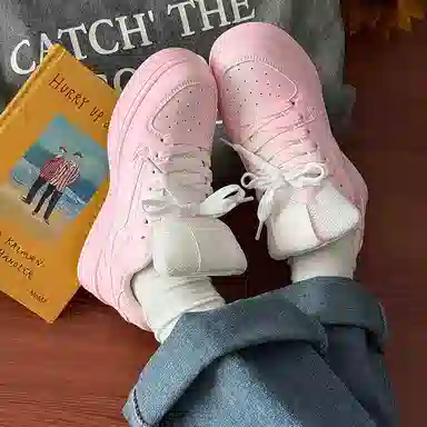 小鹿米利 小众休闲透气百搭 板鞋 女