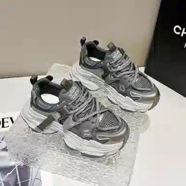 小鹿米利 舒适时尚 耐磨 低帮 老爹鞋 女款