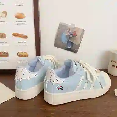 小鹿米利 时尚百搭 防滑 低帮 板鞋 女款