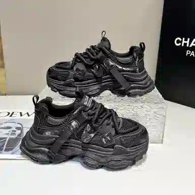 小鹿米利 舒适时尚 耐磨 低帮 老爹鞋 女款