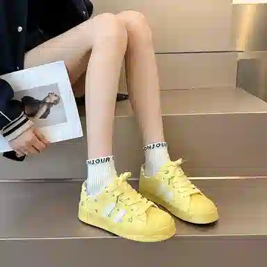 小鹿米利 舒适 防滑耐磨 低帮 板鞋 女款