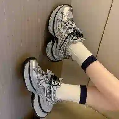 小鹿米利 舒适 耐磨 低帮 老爹鞋 女款