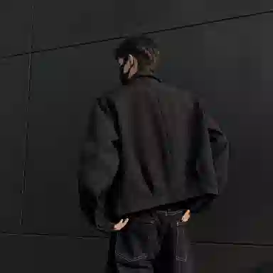 布客行 韩系复古垫肩短款翻领西装 日常通勤百搭氛围感夹克外套 男女同款