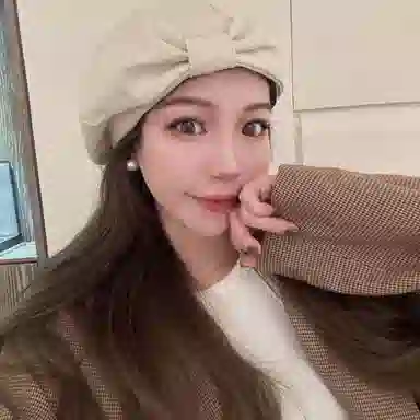 冠辉 韩版甜美蝴蝶结八角帽好版型显脸画家帽气质百搭洋气好看蓓蕾帽日系百搭显脸小#好运 棉 贝雷帽 男女同款情侣款