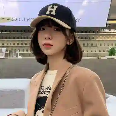 冠辉 韩系街头时尚百搭撞色潮流遮阳防晒棒球帽拼色刺绣休闲时尚大帽檐显脸小时尚百搭防晒遮阳潮人必备 棉 鸭舌帽 男女同款情侣款