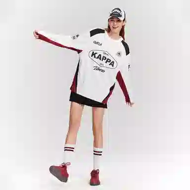 Kappa 1916 Retro Racing Long Sleeve Tee