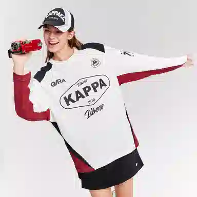 Kappa 1916 Retro Racing Long Sleeve Tee