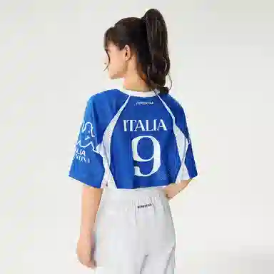 Kappa V-Neck Breathable Letter Tee