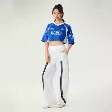 Kappa V-Neck Breathable Letter Tee