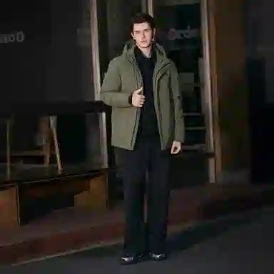 Kappa Essentials Hoodie Down Jacket