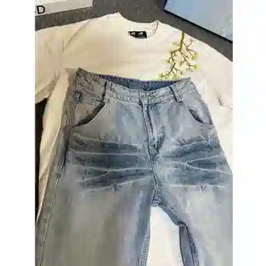 Tangqi Blue Lightning Jeans