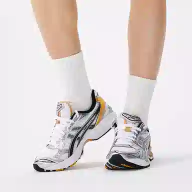 Asics Gel-Kayano 14 Gold Silver Black