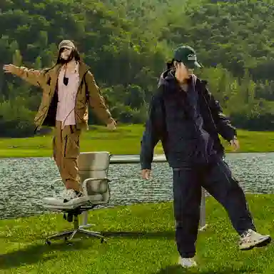 MYGE x Asics Gel-Kahana TR v2 Silver Green Brown