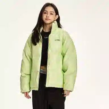 F426 Colorblock Puffer Jacket