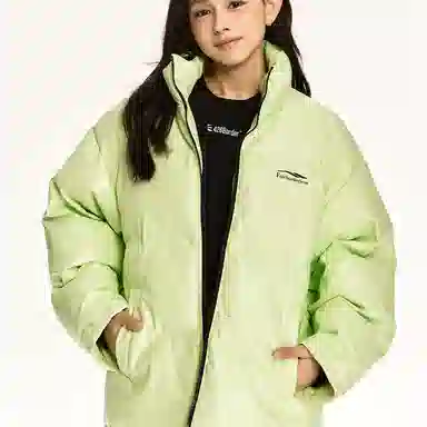 F426 Colorblock Puffer Jacket