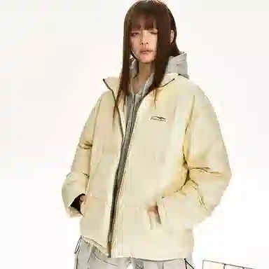 F426 Colorblock Puffer Jacket