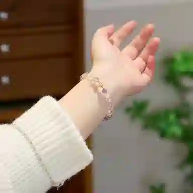 【扶摇直上】 指尖瑰宝 紫气东来福气满满转运纳福前程似锦未来可期#好运天然 紫水晶 手串 男女同款情侣款