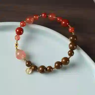 【两相欢】 指尖瑰宝 万事顺意招财暴富鸿运当头纳福转运红红火火平安顺遂新中式国潮轻奢高级感#好运 合香珠 手串 男女同款情侣款