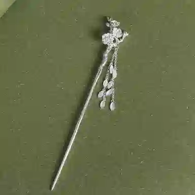 指尖瑰宝 十二花神梅花流苏 中国古风汉服古装 发簪 女款