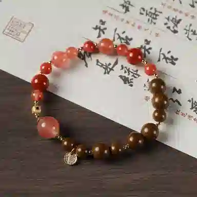 【两相欢】 指尖瑰宝 万事顺意招财暴富鸿运当头纳福转运红红火火平安顺遂新中式国潮轻奢高级感#好运 合香珠 手串 男女同款情侣款