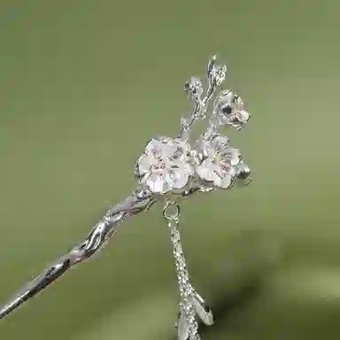 指尖瑰宝 十二花神梅花流苏 中国古风汉服古装 发簪 女款