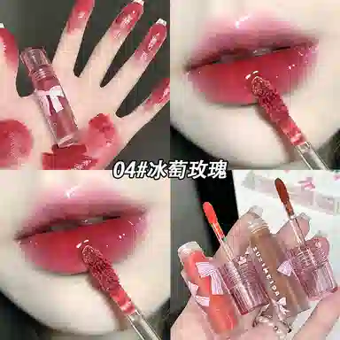 苏西美搭 甜漾润彩水光唇釉 镜面 自然玻璃唇亮泽保湿显白