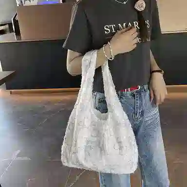 BALANG Lace Butterfly Shoulder Bag