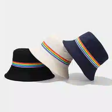 WODONBLE Rainbow Bucket Hat