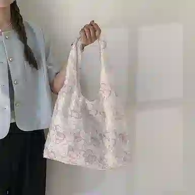 BALANG Lace Butterfly Shoulder Bag