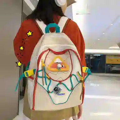 BALANG Backpack White/Purple