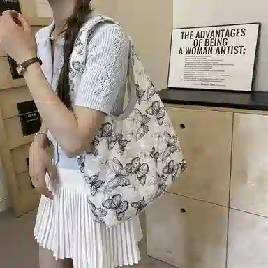 BALANG Lace Butterfly Shoulder Bag