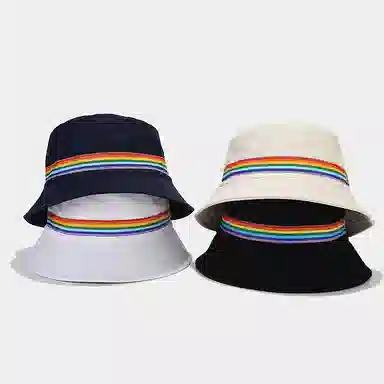 WODONBLE Rainbow Bucket Hat