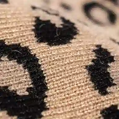 WODONBLE Leopard Knit Beanie