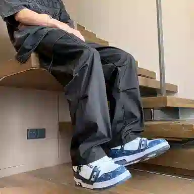沐诚阳译 美式复古工装长裤男款春夏秋季百搭高级版型休闲裤休闲裤 男女同款