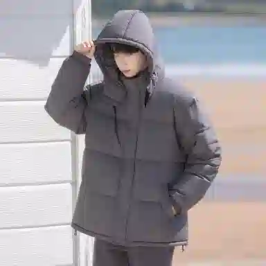 SOCKKEY Fleece Lined Outdoor Hooded Jacket