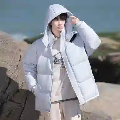 SOCKKEY Fleece Lined Outdoor Hooded Jacket