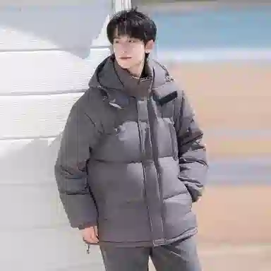 SOCKKEY Fleece Lined Outdoor Hooded Jacket