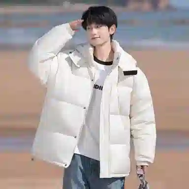 SOCKKEY Fleece Lined Outdoor Hooded Jacket