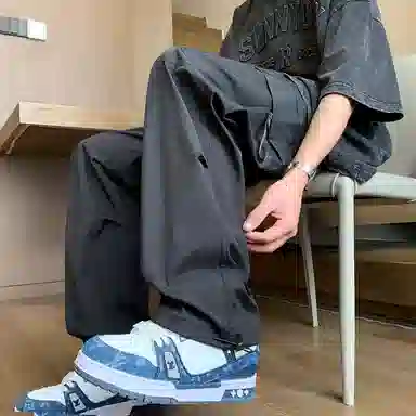 沐诚阳译 美式复古工装长裤男款春夏秋季百搭高级版型休闲裤休闲裤 男女同款