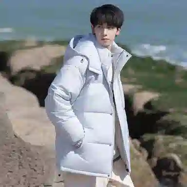 SOCKKEY Fleece Lined Outdoor Hooded Jacket