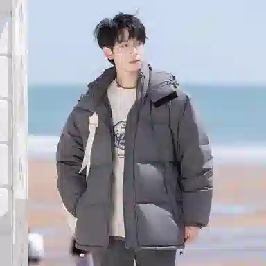 SOCKKEY Fleece Lined Outdoor Hooded Jacket