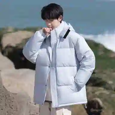 SOCKKEY Fleece Lined Outdoor Hooded Jacket