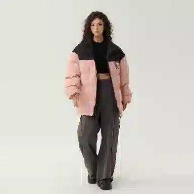 The Simpsons Retro Letter Colorblock Jacket