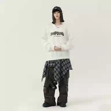 The Simpsons Statue of Liberty Bart Sweatshirt